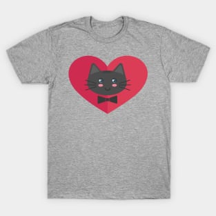 Black kitten in my heart T-Shirt